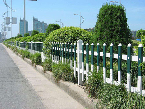 湖北pvc園林護(hù)欄圖片1