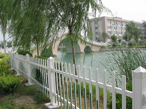 湖北pvc園林護(hù)欄圖片3